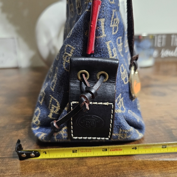 Dooney & Bourke Denim Monogram Handbag - Picture 11 of 14